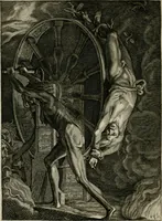 An illustration from Tableaux du temple des muses : tirez du cabinet de feu Mr. Favereau, conseiller du roy en sa Cour des Aydes, & gravez en tailles-douces par les meilleurs maistres de son temps, pour representer les vertus & les vices, sur les plus illustres fables de l'antiquité : avec les descriptions, remarques & annotations (1676)