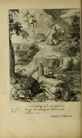 An illustration from Tableaux du temple des muses : tirez du cabinet de feu Mr. Favereau, conseiller du roy en sa cour des Aydes & grauez en tailles-douces par les meilleurs maistr s de son temps pour representer les vertus & les vices sur les plus illustres fables de l'antiquité (1655)