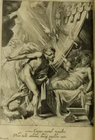 An illustration from Tableaux du temple des muses : tirez du cabinet de feu Mr. Favereau, conseiller du roy en sa cour des Aydes & grauez en tailles-douces par les meilleurs maistr s de son temps pour representer les vertus & les vices sur les plus illustres fables de l'antiquité (1655)