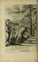 An illustration from Tableaux du temple des muses : tirez du cabinet de feu Mr. Favereau, conseiller du roy en sa cour des Aydes & grauez en tailles-douces par les meilleurs maistr s de son temps pour representer les vertus & les vices sur les plus illustres fables de l'antiquité (1655)
