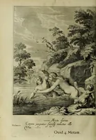 An illustration from Tableaux du temple des muses : tirez du cabinet de feu Mr. Favereau, conseiller du roy en sa cour des Aydes & grauez en tailles-douces par les meilleurs maistr s de son temps pour representer les vertus & les vices sur les plus illustres fables de l'antiquité (1655)