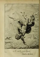An illustration from Tableaux du temple des muses : tirez du cabinet de feu Mr. Favereau, conseiller du roy en sa cour des Aydes & grauez en tailles-douces par les meilleurs maistr s de son temps pour representer les vertus & les vices sur les plus illustres fables de l'antiquité (1655)