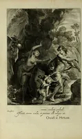 An illustration from Tableaux du temple des muses : tirez du cabinet de feu Mr. Favereau, conseiller du roy en sa cour des Aydes & grauez en tailles-douces par les meilleurs maistr s de son temps pour representer les vertus & les vices sur les plus illustres fables de l'antiquité (1655)