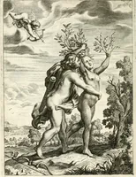 Picture 47 of 169 from Tableaux du temple des muses : tirez du cabinet de feu mr. Favereau...gravez en tailles-douces par les meilleurs maistres de son temps, pour representer les vertus & les vices, sur les plus illustres fables de l'antiquité (1676), leaf 147