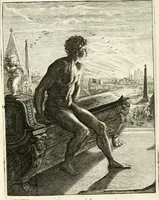 Picture 58 of 169 from Tableaux du temple des muses : tirez du cabinet de feu mr. Favereau...gravez en tailles-douces par les meilleurs maistres de son temps, pour representer les vertus & les vices, sur les plus illustres fables de l'antiquité (1676), leaf 187