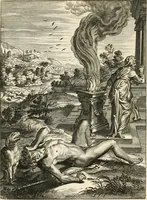 Picture 68 of 169 from Tableaux du temple des muses : tirez du cabinet de feu mr. Favereau...gravez en tailles-douces par les meilleurs maistres de son temps, pour representer les vertus & les vices, sur les plus illustres fables de l'antiquité (1676), leaf 227