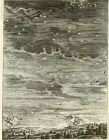 An illustration from Tableaux du temple des muses : tirez du cabinet de feu mr. Favereau...gravez en tailles-douces par les meilleurs maistres de son temps, pour representer les vertus & les vices, sur les plus illustres fables de l'antiquité (1676)