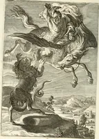 Picture 125 of 169 from Tableaux du temple des muses : tirez du cabinet de feu mr. Favereau...gravez en tailles-douces par les meilleurs maistres de son temps, pour representer les vertus & les vices, sur les plus illustres fables de l'antiquité (1676), leaf 437