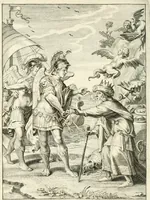 Picture 134 of 169 from Tableaux du temple des muses : tirez du cabinet de feu mr. Favereau...gravez en tailles-douces par les meilleurs maistres de son temps, pour representer les vertus & les vices, sur les plus illustres fables de l'antiquité (1676), leaf 467