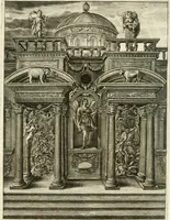 Picture 166 of 169 from Tableaux du temple des muses : tirez du cabinet de feu mr. Favereau...gravez en tailles-douces par les meilleurs maistres de son temps, pour representer les vertus & les vices, sur les plus illustres fables de l'antiquité (1676), leaf 597