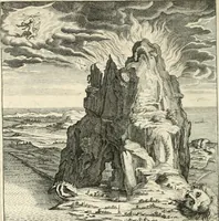 An illustration from Tableaux du temple des muses : tirez du cabinet de feu mr. Favereau...gravez en tailles-douces par les meilleurs maistres de son temps, pour representer les vertus & les vices, sur les plus illustres fables de l'antiquité (1676)
