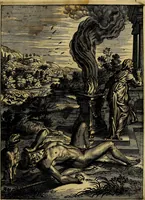 Picture 65 of 169 from Tableaux du temple des muses : tirez du cabinet de feu mr. Favereau...gravez en tailles-douces par les meilleurs maistres de son temps, pour representer les vertus & les vices, sur les plus illustres fables de l'antiquité (1676), leaf 226