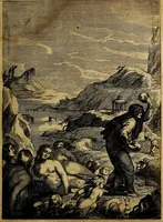 Picture 16 of 169 from Tableaux du temple des muses : tirez du cabinet de feu mr. Favereau...gravez en tailles-douces par les meilleurs maistres de son temps, pour representer les vertus & les vices, sur les plus illustres fables de l'antiquité (1676), leaf 56