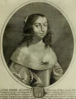 Picture 50 of 221 from Tableaux historiques, ou sont grauez les illustres francois et estrangers de l'un et de l'autre sexe : remarquables par leur naissance et leur fortune, doctrine, pieté, charges et emplois, auec les éloges sommaires contenans leurs noms et leurs qualitez, leurs peres et leurs meres, leurs aages, leurs mariages, les plus belles actions de leur vie et leurs armes blasonnées (1662), leaf 104