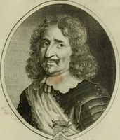 Picture 76 of 221 from Tableaux historiques, ou sont grauez les illustres francois et estrangers de l'un et de l'autre sexe : remarquables par leur naissance et leur fortune, doctrine, pieté, charges et emplois, auec les éloges sommaires contenans leurs noms et leurs qualitez, leurs peres et leurs meres, leurs aages, leurs mariages, les plus belles actions de leur vie et leurs armes blasonnées (1662), leaf 160