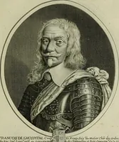 Picture 78 of 221 from Tableaux historiques, ou sont grauez les illustres francois et estrangers de l'un et de l'autre sexe : remarquables par leur naissance et leur fortune, doctrine, pieté, charges et emplois, auec les éloges sommaires contenans leurs noms et leurs qualitez, leurs peres et leurs meres, leurs aages, leurs mariages, les plus belles actions de leur vie et leurs armes blasonnées (1662), leaf 164