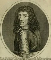 Picture 85 of 221 from Tableaux historiques, ou sont grauez les illustres francois et estrangers de l'un et de l'autre sexe : remarquables par leur naissance et leur fortune, doctrine, pieté, charges et emplois, auec les éloges sommaires contenans leurs noms et leurs qualitez, leurs peres et leurs meres, leurs aages, leurs mariages, les plus belles actions de leur vie et leurs armes blasonnées (1662), leaf 178