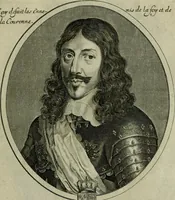 Picture 7 of 221 from Tableaux historiques, ou sont grauez les illustres francois et estrangers de l'un et de l'autre sexe : remarquables par leur naissance et leur fortune, doctrine, pieté, charges et emplois, auec les éloges sommaires contenans leurs noms et leurs qualitez, leurs peres et leurs meres, leurs aages, leurs mariages, les plus belles actions de leur vie et leurs armes blasonnées (1662), leaf 18