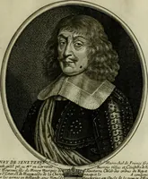 Picture 86 of 221 from Tableaux historiques, ou sont grauez les illustres francois et estrangers de l'un et de l'autre sexe : remarquables par leur naissance et leur fortune, doctrine, pieté, charges et emplois, auec les éloges sommaires contenans leurs noms et leurs qualitez, leurs peres et leurs meres, leurs aages, leurs mariages, les plus belles actions de leur vie et leurs armes blasonnées (1662), leaf 180