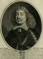 Picture 96 of 221 from Tableaux historiques, ou sont grauez les illustres francois et estrangers de l'un et de l'autre sexe : remarquables par leur naissance et leur fortune, doctrine, pieté, charges et emplois, auec les éloges sommaires contenans leurs noms et leurs qualitez, leurs peres et leurs meres, leurs aages, leurs mariages, les plus belles actions de leur vie et leurs armes blasonnées (1662), leaf 200