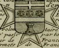 Picture 98 of 221 from Tableaux historiques, ou sont grauez les illustres francois et estrangers de l'un et de l'autre sexe : remarquables par leur naissance et leur fortune, doctrine, pieté, charges et emplois, auec les éloges sommaires contenans leurs noms et leurs qualitez, leurs peres et leurs meres, leurs aages, leurs mariages, les plus belles actions de leur vie et leurs armes blasonnées (1662), leaf 202
