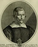 Picture 101 of 221 from Tableaux historiques, ou sont grauez les illustres francois et estrangers de l'un et de l'autre sexe : remarquables par leur naissance et leur fortune, doctrine, pieté, charges et emplois, auec les éloges sommaires contenans leurs noms et leurs qualitez, leurs peres et leurs meres, leurs aages, leurs mariages, les plus belles actions de leur vie et leurs armes blasonnées (1662), leaf 208