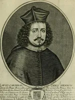 Picture 108 of 221 from Tableaux historiques, ou sont grauez les illustres francois et estrangers de l'un et de l'autre sexe : remarquables par leur naissance et leur fortune, doctrine, pieté, charges et emplois, auec les éloges sommaires contenans leurs noms et leurs qualitez, leurs peres et leurs meres, leurs aages, leurs mariages, les plus belles actions de leur vie et leurs armes blasonnées (1662), leaf 222