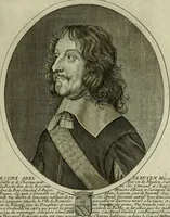 Picture 141 of 221 from Tableaux historiques, ou sont grauez les illustres francois et estrangers de l'un et de l'autre sexe : remarquables par leur naissance et leur fortune, doctrine, pieté, charges et emplois, auec les éloges sommaires contenans leurs noms et leurs qualitez, leurs peres et leurs meres, leurs aages, leurs mariages, les plus belles actions de leur vie et leurs armes blasonnées (1662), leaf 288