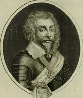 Picture 14 of 221 from Tableaux historiques, ou sont grauez les illustres francois et estrangers de l'un et de l'autre sexe : remarquables par leur naissance et leur fortune, doctrine, pieté, charges et emplois, auec les éloges sommaires contenans leurs noms et leurs qualitez, leurs peres et leurs meres, leurs aages, leurs mariages, les plus belles actions de leur vie et leurs armes blasonnées (1662), leaf 32