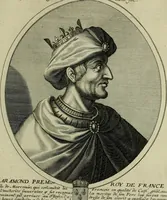 Picture 162 of 221 from Tableaux historiques, ou sont grauez les illustres francois et estrangers de l'un et de l'autre sexe : remarquables par leur naissance et leur fortune, doctrine, pieté, charges et emplois, auec les éloges sommaires contenans leurs noms et leurs qualitez, leurs peres et leurs meres, leurs aages, leurs mariages, les plus belles actions de leur vie et leurs armes blasonnées (1662), leaf 330
