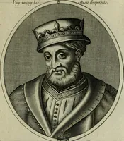 Picture 169 of 221 from Tableaux historiques, ou sont grauez les illustres francois et estrangers de l'un et de l'autre sexe : remarquables par leur naissance et leur fortune, doctrine, pieté, charges et emplois, auec les éloges sommaires contenans leurs noms et leurs qualitez, leurs peres et leurs meres, leurs aages, leurs mariages, les plus belles actions de leur vie et leurs armes blasonnées (1662), leaf 344