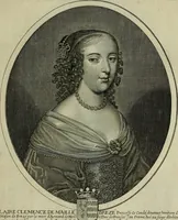 Picture 16 of 221 from Tableaux historiques, ou sont grauez les illustres francois et estrangers de l'un et de l'autre sexe : remarquables par leur naissance et leur fortune, doctrine, pieté, charges et emplois, auec les éloges sommaires contenans leurs noms et leurs qualitez, leurs peres et leurs meres, leurs aages, leurs mariages, les plus belles actions de leur vie et leurs armes blasonnées (1662), leaf 36