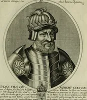 Picture 190 of 221 from Tableaux historiques, ou sont grauez les illustres francois et estrangers de l'un et de l'autre sexe : remarquables par leur naissance et leur fortune, doctrine, pieté, charges et emplois, auec les éloges sommaires contenans leurs noms et leurs qualitez, leurs peres et leurs meres, leurs aages, leurs mariages, les plus belles actions de leur vie et leurs armes blasonnées (1662), leaf 386