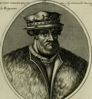 Picture 196 of 221 from Tableaux historiques, ou sont grauez les illustres francois et estrangers de l'un et de l'autre sexe : remarquables par leur naissance et leur fortune, doctrine, pieté, charges et emplois, auec les éloges sommaires contenans leurs noms et leurs qualitez, leurs peres et leurs meres, leurs aages, leurs mariages, les plus belles actions de leur vie et leurs armes blasonnées (1662), leaf 398