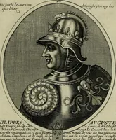 Picture 202 of 221 from Tableaux historiques, ou sont grauez les illustres francois et estrangers de l'un et de l'autre sexe : remarquables par leur naissance et leur fortune, doctrine, pieté, charges et emplois, auec les éloges sommaires contenans leurs noms et leurs qualitez, leurs peres et leurs meres, leurs aages, leurs mariages, les plus belles actions de leur vie et leurs armes blasonnées (1662), leaf 410