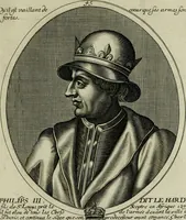 Picture 205 of 221 from Tableaux historiques, ou sont grauez les illustres francois et estrangers de l'un et de l'autre sexe : remarquables par leur naissance et leur fortune, doctrine, pieté, charges et emplois, auec les éloges sommaires contenans leurs noms et leurs qualitez, leurs peres et leurs meres, leurs aages, leurs mariages, les plus belles actions de leur vie et leurs armes blasonnées (1662), leaf 416