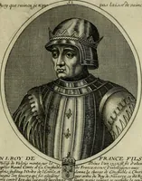 Picture 211 of 221 from Tableaux historiques, ou sont grauez les illustres francois et estrangers de l'un et de l'autre sexe : remarquables par leur naissance et leur fortune, doctrine, pieté, charges et emplois, auec les éloges sommaires contenans leurs noms et leurs qualitez, leurs peres et leurs meres, leurs aages, leurs mariages, les plus belles actions de leur vie et leurs armes blasonnées (1662), leaf 428