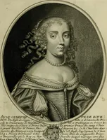Picture 20 of 221 from Tableaux historiques, ou sont grauez les illustres francois et estrangers de l'un et de l'autre sexe : remarquables par leur naissance et leur fortune, doctrine, pieté, charges et emplois, auec les éloges sommaires contenans leurs noms et leurs qualitez, leurs peres et leurs meres, leurs aages, leurs mariages, les plus belles actions de leur vie et leurs armes blasonnées (1662), leaf 44