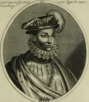Picture 219 of 221 from Tableaux historiques, ou sont grauez les illustres francois et estrangers de l'un et de l'autre sexe : remarquables par leur naissance et leur fortune, doctrine, pieté, charges et emplois, auec les éloges sommaires contenans leurs noms et leurs qualitez, leurs peres et leurs meres, leurs aages, leurs mariages, les plus belles actions de leur vie et leurs armes blasonnées (1662), leaf 446