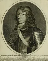 Picture 31 of 221 from Tableaux historiques, ou sont grauez les illustres francois et estrangers de l'un et de l'autre sexe : remarquables par leur naissance et leur fortune, doctrine, pieté, charges et emplois, auec les éloges sommaires contenans leurs noms et leurs qualitez, leurs peres et leurs meres, leurs aages, leurs mariages, les plus belles actions de leur vie et leurs armes blasonnées (1662), leaf 66