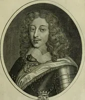 Picture 43 of 221 from Tableaux historiques, ou sont grauez les illustres francois et estrangers de l'un et de l'autre sexe : remarquables par leur naissance et leur fortune, doctrine, pieté, charges et emplois, auec les éloges sommaires contenans leurs noms et leurs qualitez, leurs peres et leurs meres, leurs aages, leurs mariages, les plus belles actions de leur vie et leurs armes blasonnées (1662), leaf 90