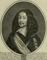 Picture 44 of 221 from Tableaux historiques, ou sont grauez les illustres francois et estrangers de l'un et de l'autre sexe : remarquables par leur naissance et leur fortune, doctrine, pieté, charges et emplois, auec les éloges sommaires contenans leurs noms et leurs qualitez, leurs peres et leurs meres, leurs aages, leurs mariages, les plus belles actions de leur vie et leurs armes blasonnées (1662), leaf 92