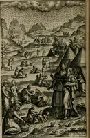 An illustration from Tableaux sacrez des figures mystiques du tres-auguste sacrifice et sacrement de l'Eucharistie : dediez a la tres chrestienne royne de France et de Nauarre Marie de Medicis (1601)