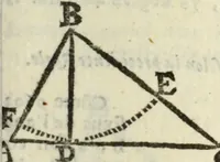 An illustration from Tables de Sinus Tangentes et Secantes (1683)