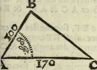 An illustration from Tables de Sinus Tangentes et Secantes (1683)