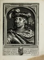 Picture 5 of 34 from Tabula chronologica, sive, Ducum Lotharingiae, Brabantiae, Limburgi &c. et gubernatorum ac archistrategorum eorundem ducatuum & ditionum continua series .. (1669), leaf 55