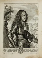 Picture 1 of 34 from Tabula chronologica, sive, Ducum Lotharingiae, Brabantiae, Limburgi &c. et gubernatorum ac archistrategorum eorundem ducatuum & ditionum continua series .. (1669), leaf 7