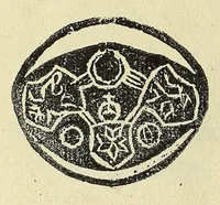 An illustration from Tabulæ Rudolphinæ, : quibus astronomicæ scientiæ, temporum longinquitate collapsæ restauratio continetur; (1627)