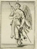 An illustration from Tafereel van overdeftige zinnebeelden : gemaelt naer de deuchden, ondeuchden, gemoetsdriften der menschen, straffen Godts, en zegeningen : eerst beschreven door Cesare Ripa, Pierius Valerianus, Orus Apollo, en anderen ... (1722)