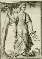 Picture 5 of 71 from Tafereel van overdeftige zinnebeelden : gemaelt naer de deuchden, ondeuchden, gemoetsdriften der menschen, straffen Godts, en zegeningen : eerst beschreven door Cesare Ripa, Pierius Valerianus, Orus Apollo, en anderen ... (1722), leaf 26